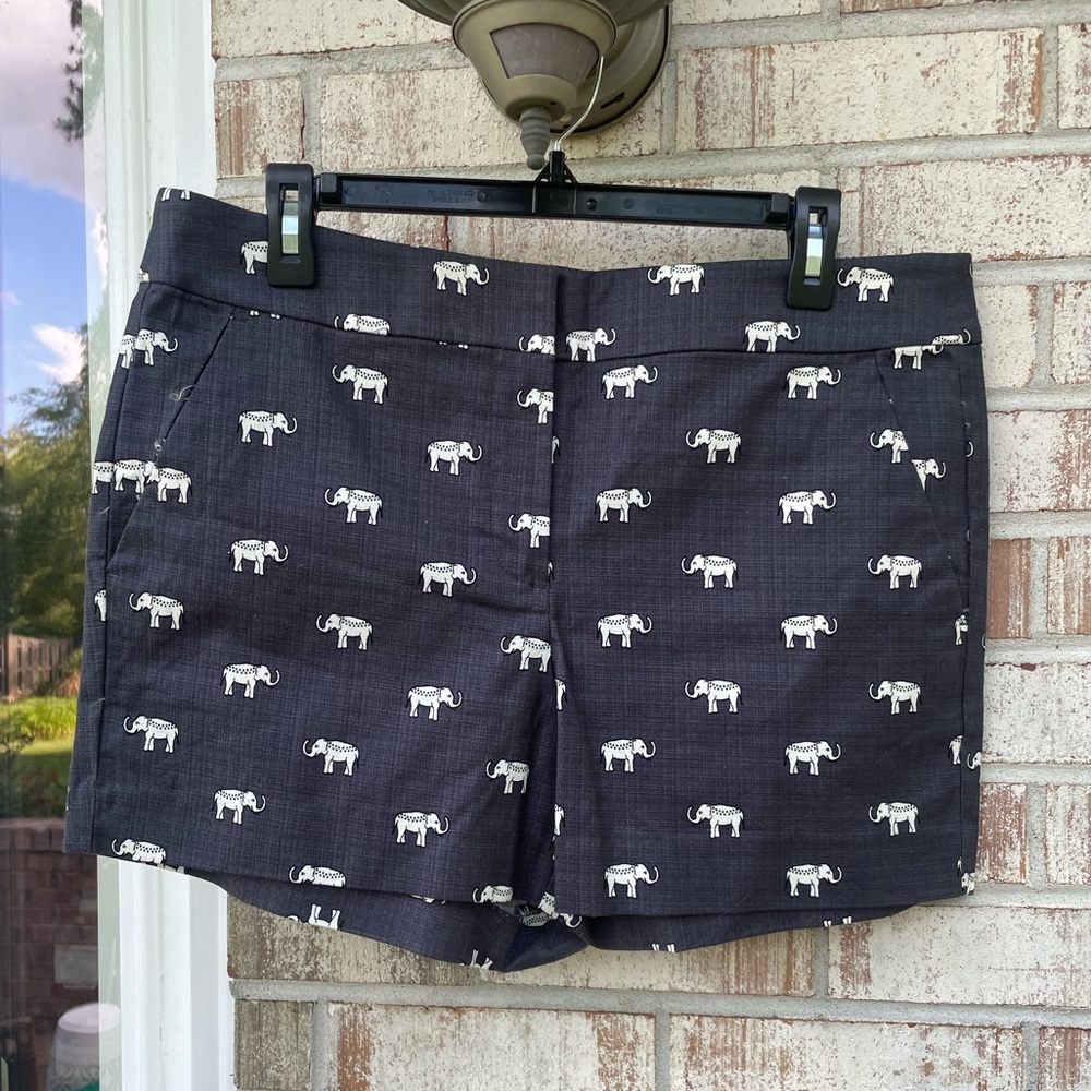 LOFT Elephant Shorts Size 10
